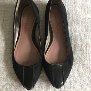 Closet Closing!! Black pointed toe flats